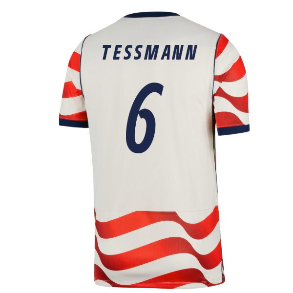 2026-2027 USA Home Shirt (Tessmann 6)-SoccerKits Hub | Buy Soccer Jerseys Online